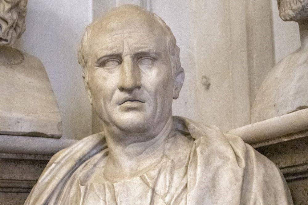 Potret Marcus Tullius Cicero (commons.wikimedia.org/Liam Clarkson-Holborn)