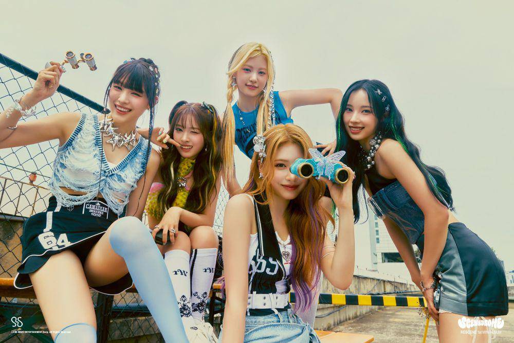 potret RESCENE di mini album SCENEDROME (x.com/RESCENEofficial)