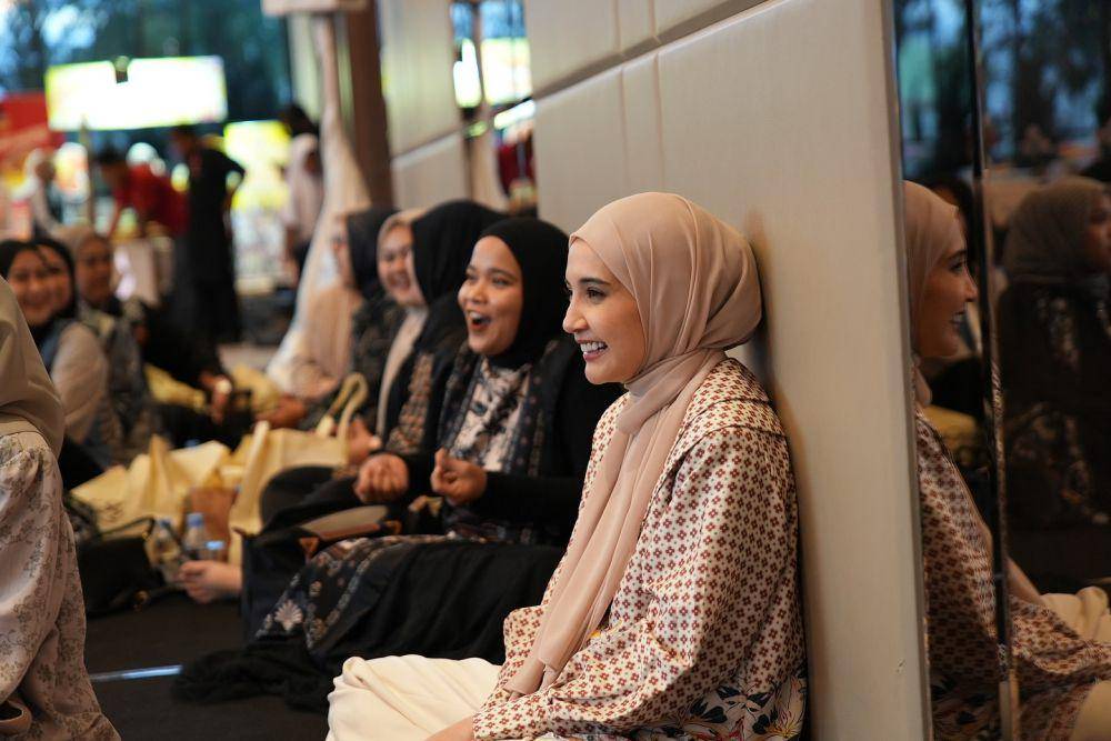 halal bihalal Zaskia dan Shireen Sungkar (instagram.com/zaskiasungkar15)