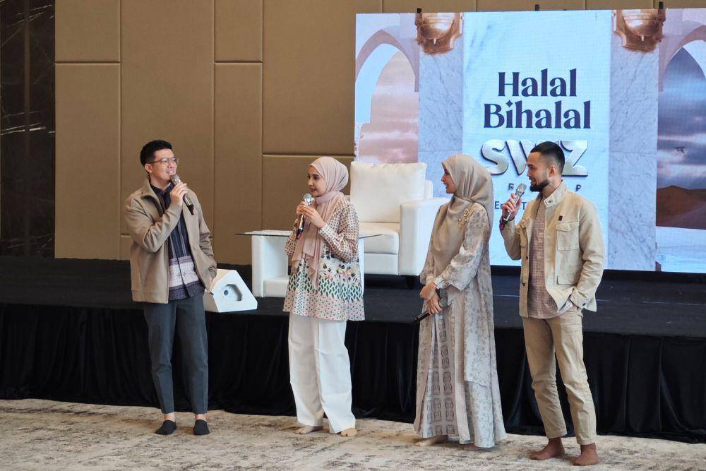 halal bihalal Zaskia dan Shireen Sungkar (instagram.com/zaskiasungkar15)