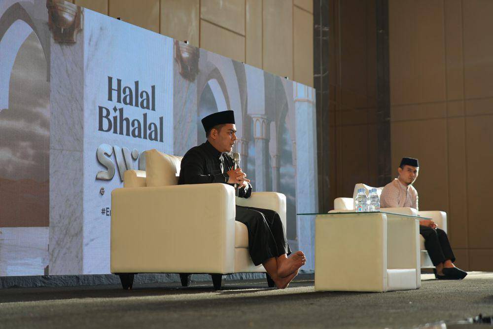 halal bihalal Zaskia dan Shireen Sungkar (instagram.com/zaskiasungkar15)