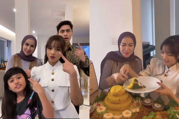 Fuji ke rumah Venna Melinda (instagram.com/vennamelindareal)