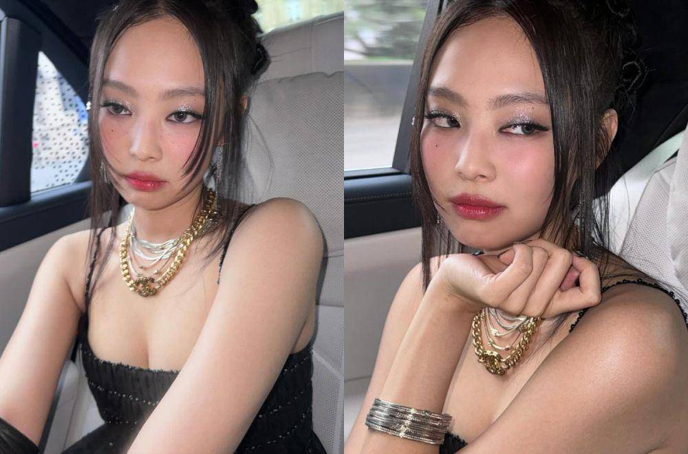 Inspirasi makeup cherry blossom blush ala Jennie BLACKPINK (instagram.com/jennierubyjane)