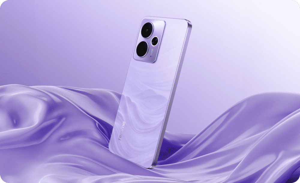realme 14T warna lightning purple (realme.com)