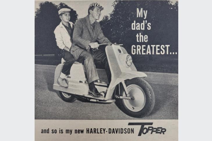 Skuter Topper Jadi Produk Gagal Harley-Davidson?