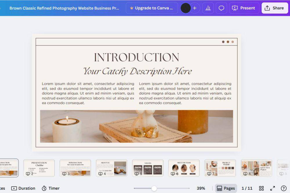 Lorem ipsum dalam mockup desain modern (canva.com/AV Creative)