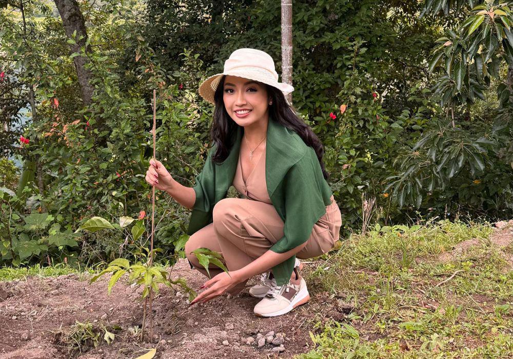 Sarah Pandjaitan Menghadiri Aksi Hari Bumi di Marianna Resort Samosir
