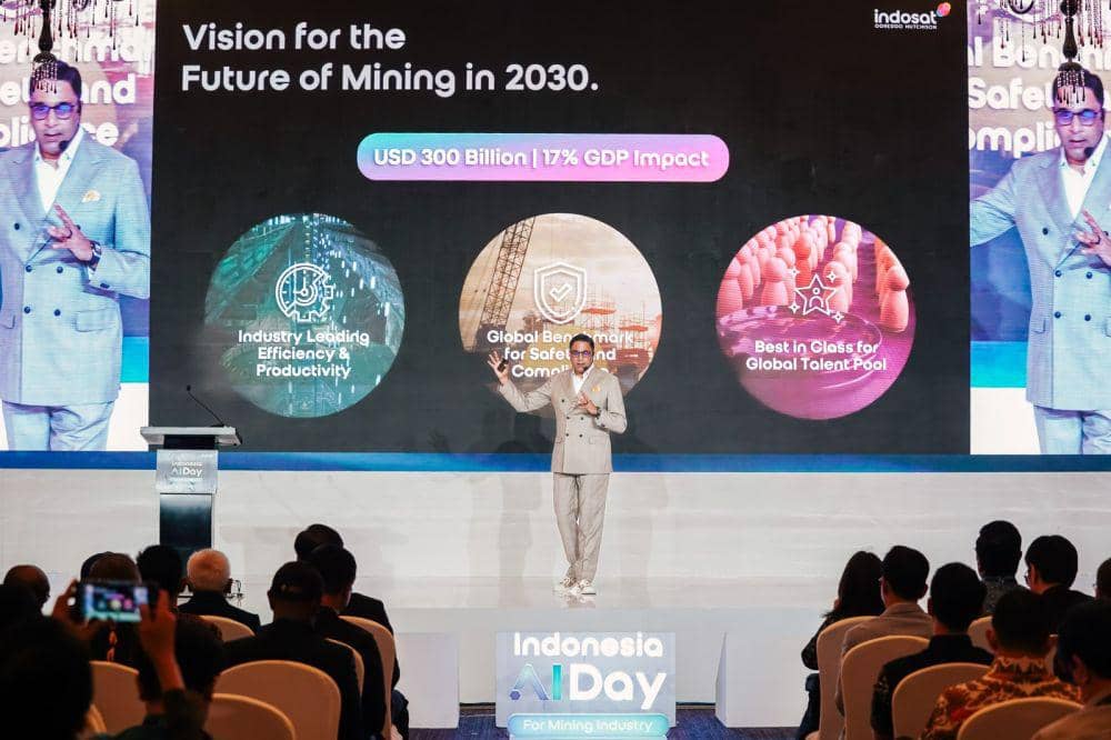 indosat menggelar Indonesia AI Day for Mining Industry. (Dok. Indosat).