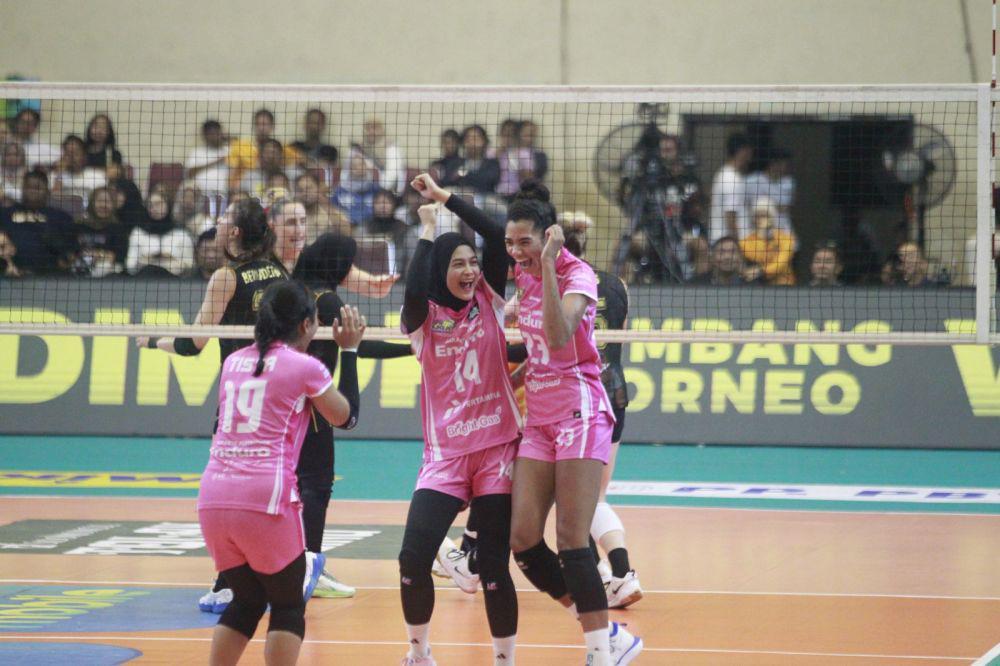 Tumbangkan Popsivo, Pertamina Enduro Juara Putaran Pertama Final Four