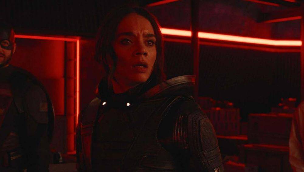 Potret Hannah John-Kamen pemain anggota Thunderbolts* (Dok. Marvel/Thunderbolts*)