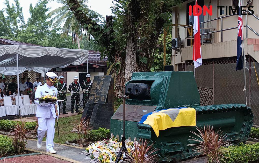 Veteran Australia Ken Morris Beri Pesan Damai di Anzac Day Balikpapan