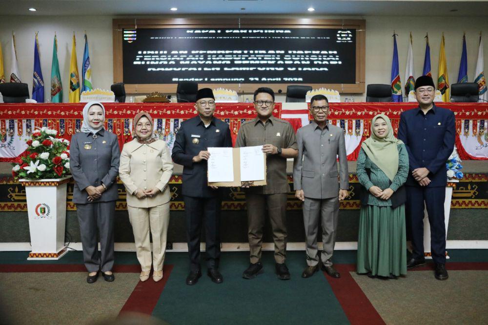 Pemekaran Kabupaten Sungkai Bunga Bayang Disetujui, Cakup 8 Kecamatan