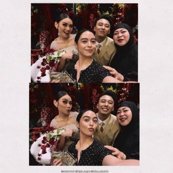 Tamu artis di pernikahan Fajar Nugra (instagram.com/yasaminjasem)