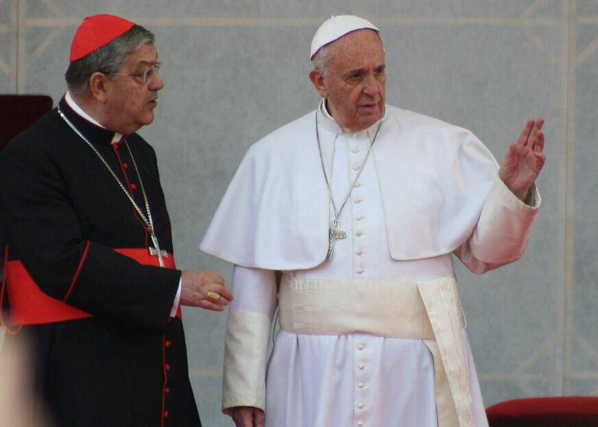 kunjungan Paus Fransiskus ke Naples pada 21 Maret 2015 (commons.wikimedia.org/Finizio)