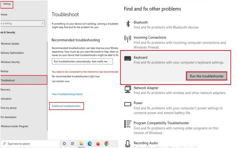cara atasi keyboard laptop mengetik sendiri (dok. pribadi/Jubaedah Haryani)