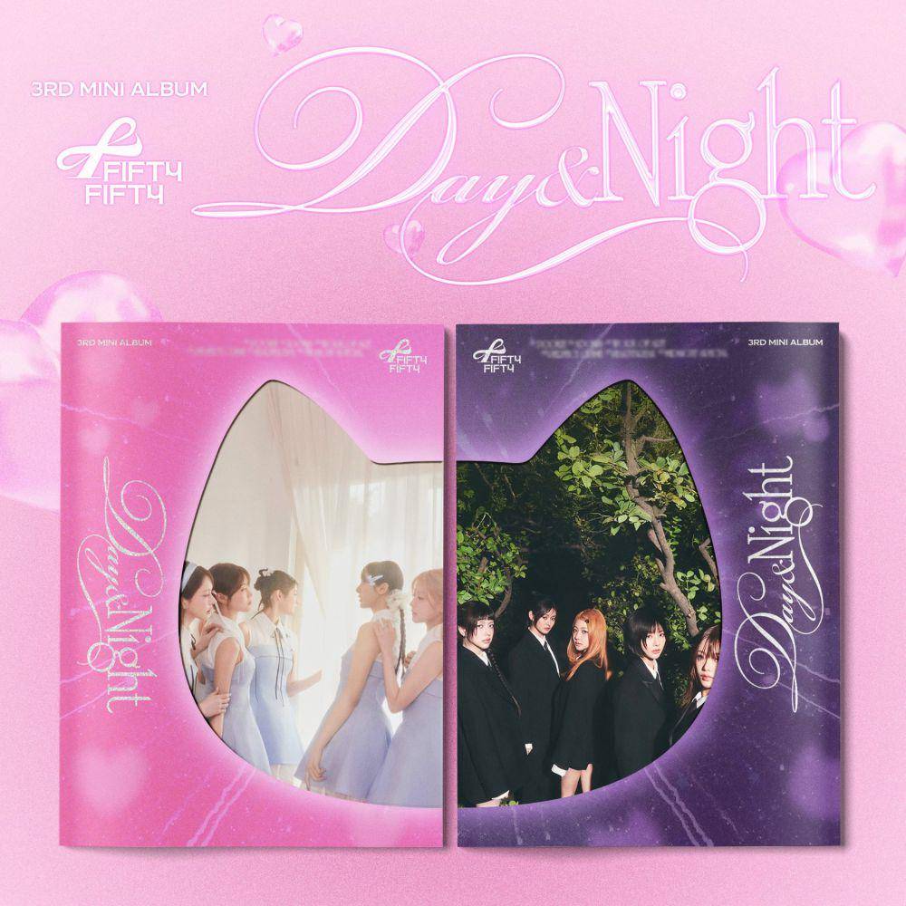 potret mini album Day&Night milik FIFTY FIFTY (x.com/we_fiftyfifty)