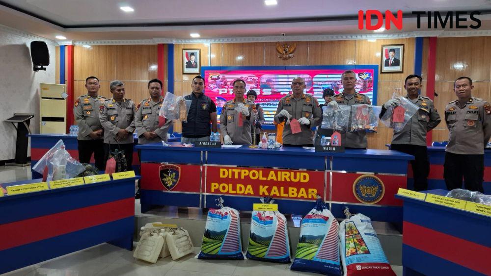 Tangkap Ikan dengan Bom di Sambas, Nakhoda Kapal Ditangkap Polisi