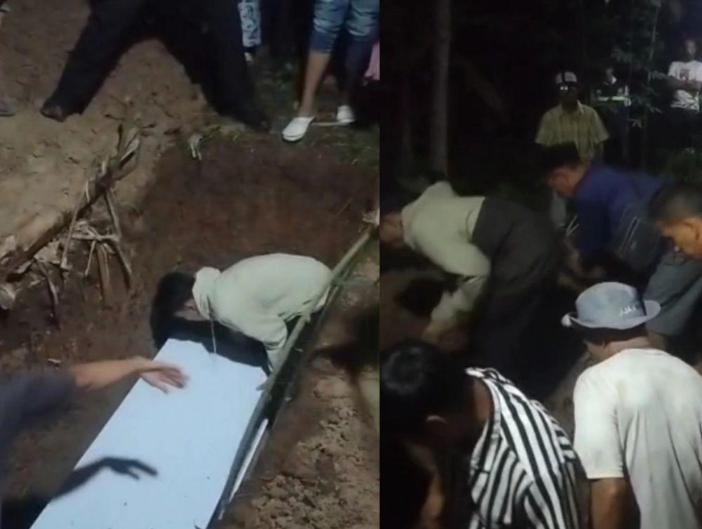 Jasad dalam Karung di Tangerang Dimakamkan, Warga Lampung Selatan