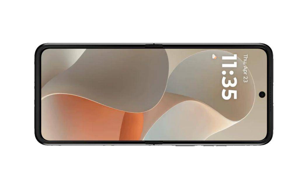 tampilan layar di sisi dalam Motorola Razr 60 (motorola.com)