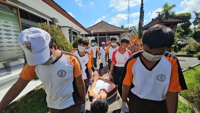 Cara Siswa di Tabanan Menghadapi Bencana Gempa dan Kebakaran