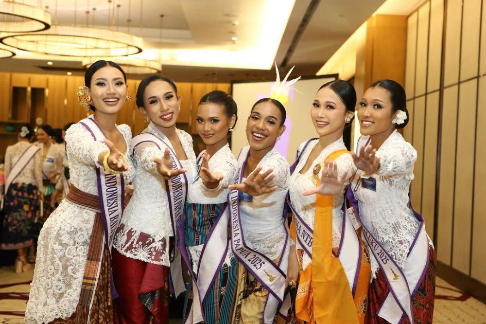 7 Potret Kompilasi Hari Pertama Karantina Puteri Indonesia 2025