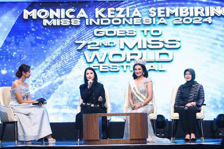 7 Potret Monica Kezia yang Siap Berangkat ke Ajang Miss World 2025