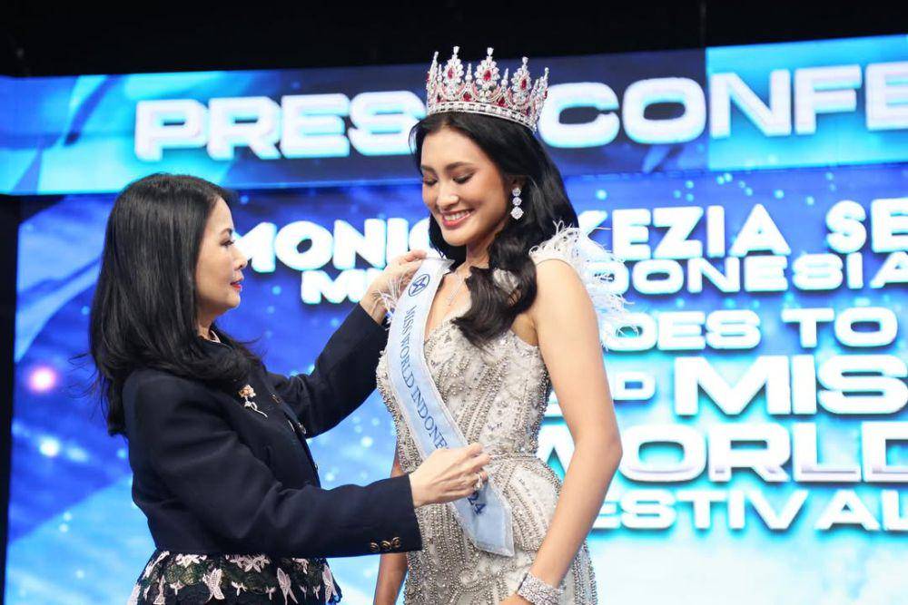 Potret Monica Kezia yang Siap Berangkat ke Ajang Miss World 2025 (Instagram.com/missindonesia)