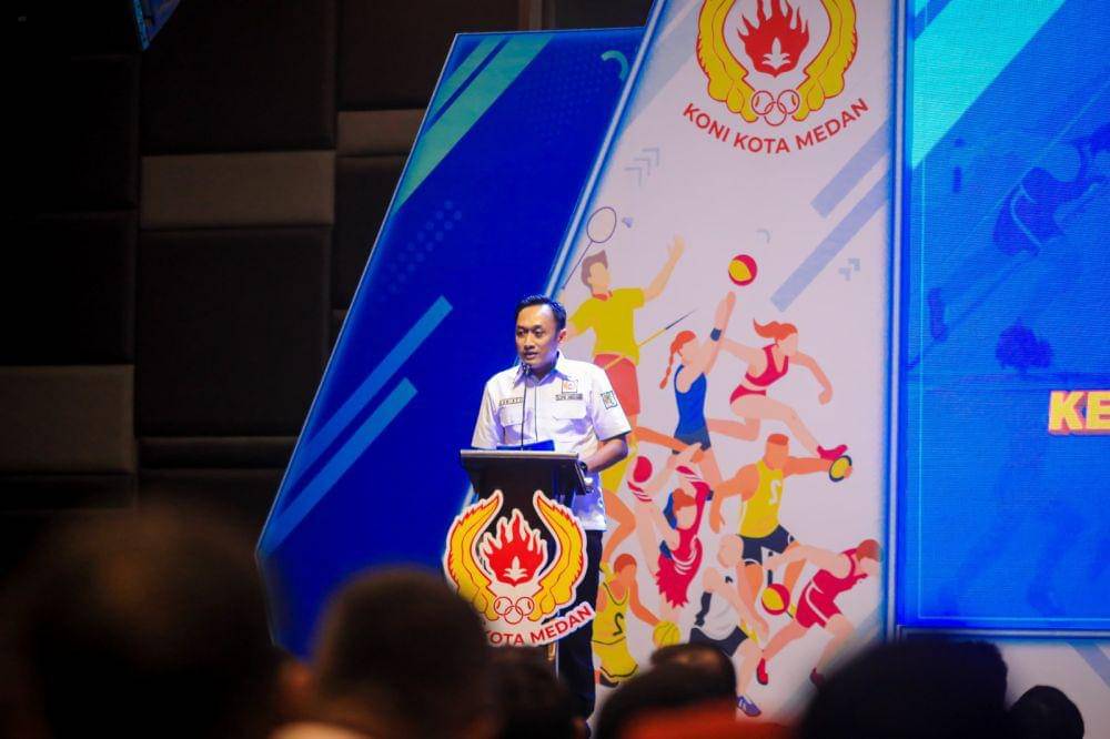 Ketua KONI Medan terpilih Aswindy Fachrizal (dok.KONI Medan)