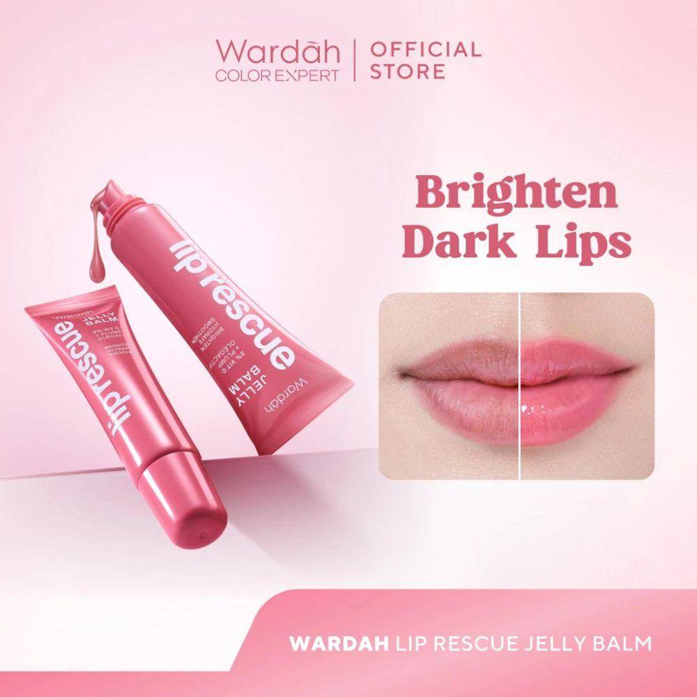 Wardah Lip Rescue Jelly Balm (shopee.co.id/Wardah Official Shop)