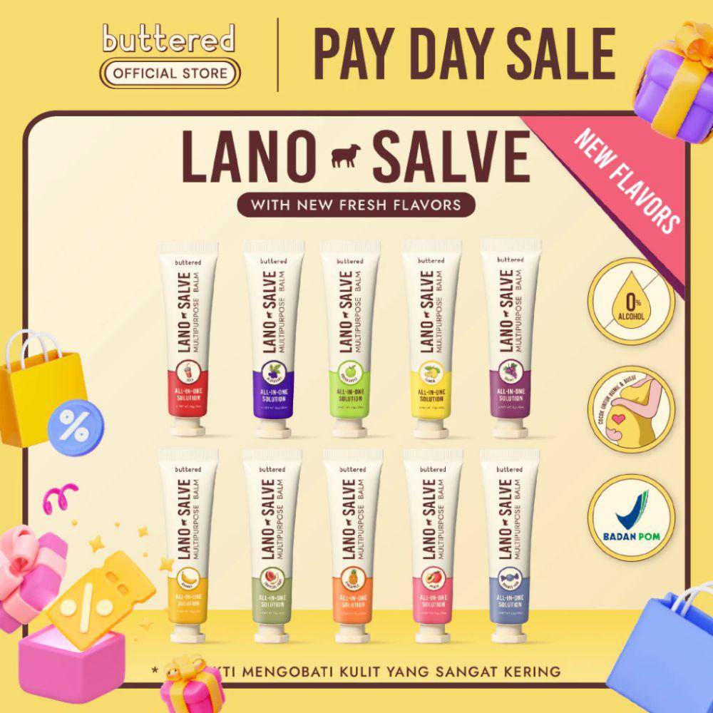 Buttered Lanosalve Multipurpose Balm (shopee.co.id/Buttered Official Shop)