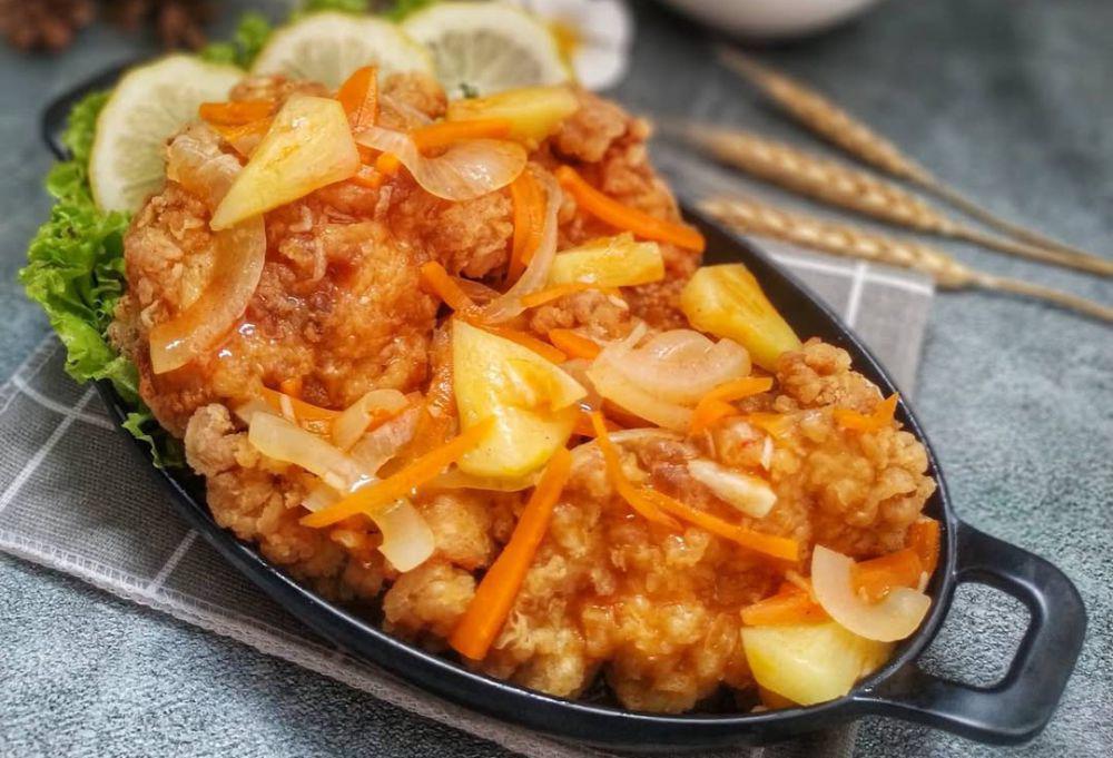 Resep Ayam Nanas Asam Manis yang Lezat, Dijamin Bikin Puas!