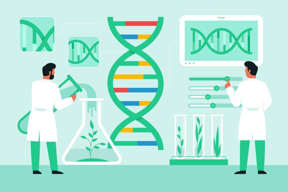 Ilustrasi DNA (Freepik.com)