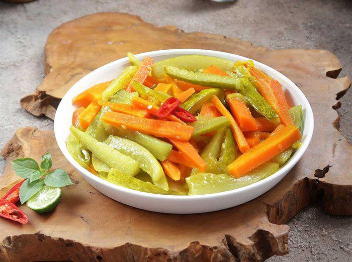 Resep Acar Timun Bumbu Kuning tanpa Santan