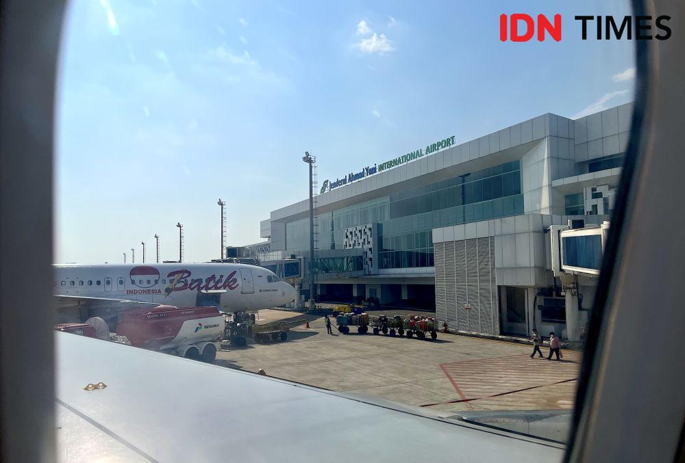 Ilustrasi Bandara Internasional Jendral Ahmad Yani Semarang. (IDN Times/Anggun Puspitoningrum)