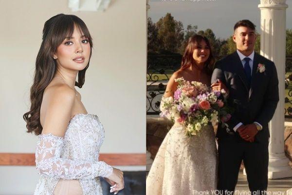 Potret Pesta Pernikahan Aurelie Moeremans dan Tyler Bigenho di Amerika