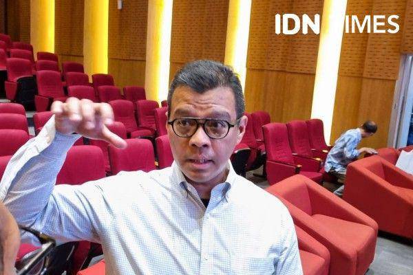 Penasihat senior di Laboratorium Indonesia Emas 2045, Andi Widjajanto. (IDN Times/Ilman Nafi'an)