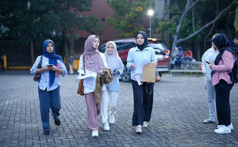 Peserta UTBK Unpad 2025 (Dok. Akun X @anakdotunpad )