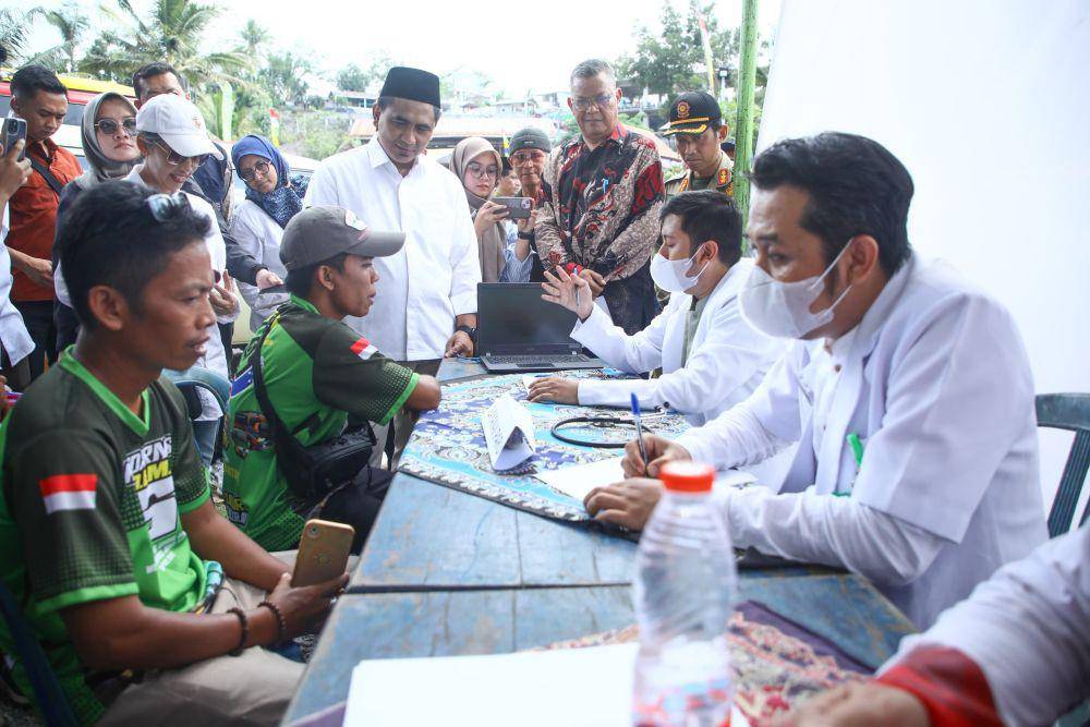 Acara pelaksanaan Speling yang diadakan saat Kopdarnas Kelima Komunitas Driver Elf Mania Indonesia (KDEMI). (IDN Times/Fariz Fardianto)