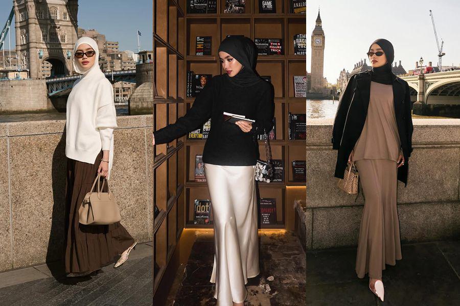 12 Padu Padan Maxi Skirt ala Sashfir, Andalan Buat Tampil Elegan!