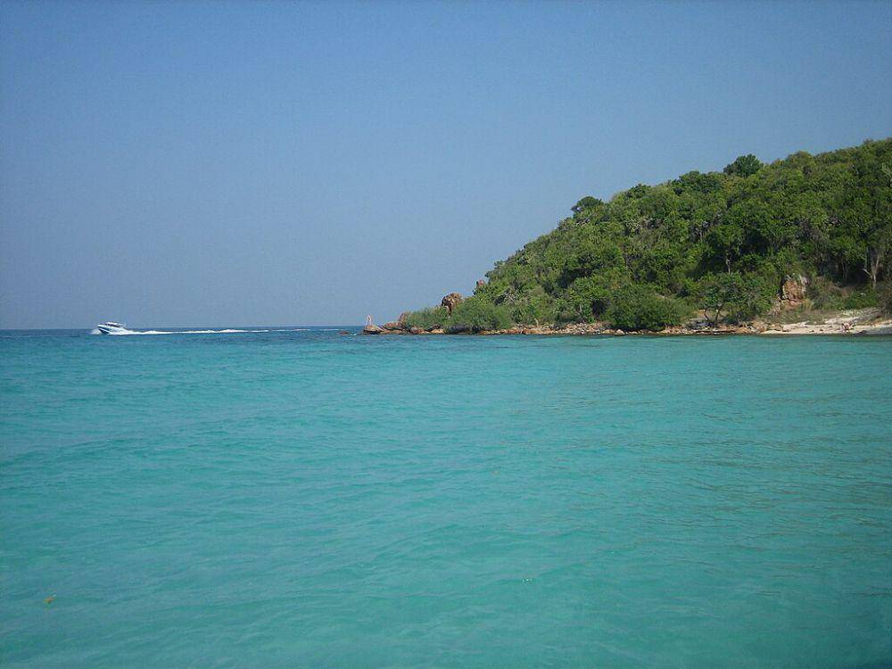 ilustrasi pantai Koh Larn (commons.wikimedia.org/Ile de Koh Larn (Ile de corail)