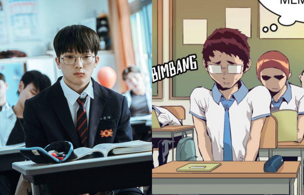 Drama Weak Hero Class 2 dan webtoon Weak Hero (dok. Netflix/Weak Hero Class 2 | dok. Webtoon/Weak Hero)