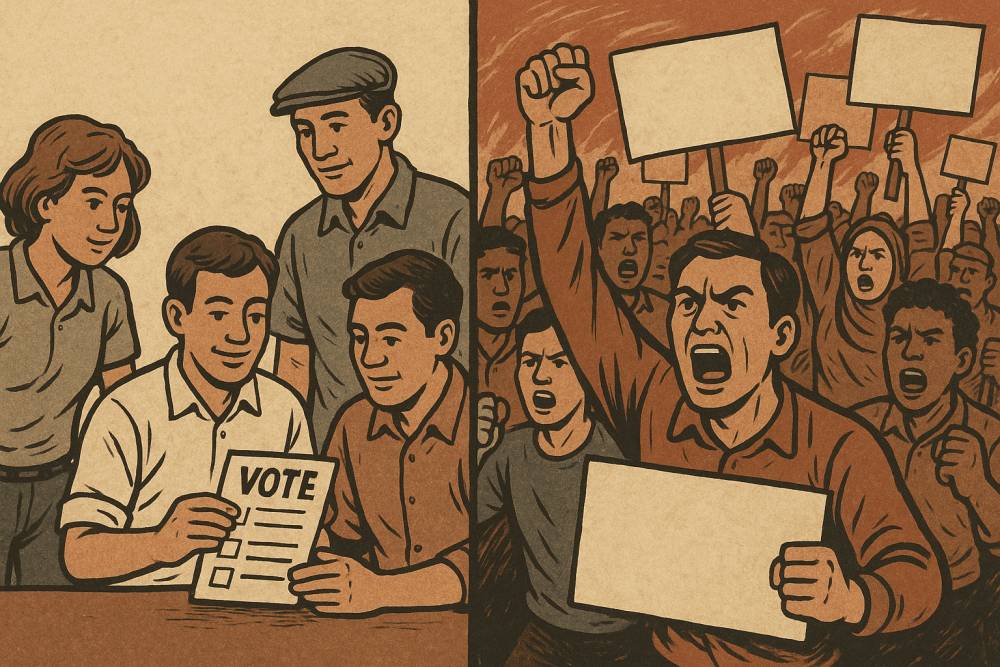 Simtem voting dalam demokrasi