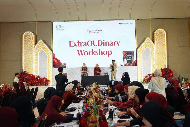 Aktivitas ExtraOUDinary workshop (dok. GIV White Hijab)