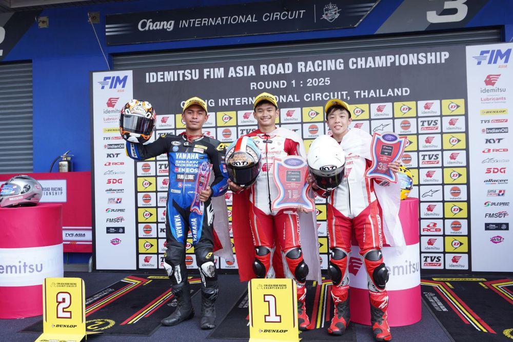 Astra Honda Borong 5 Podium di Ajang Balap ARRC Buriram