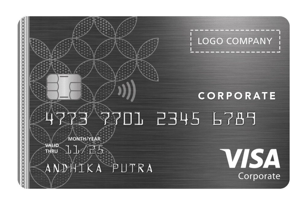 ilustrasi kartu BCA Visa Corporate (bca.co.id)