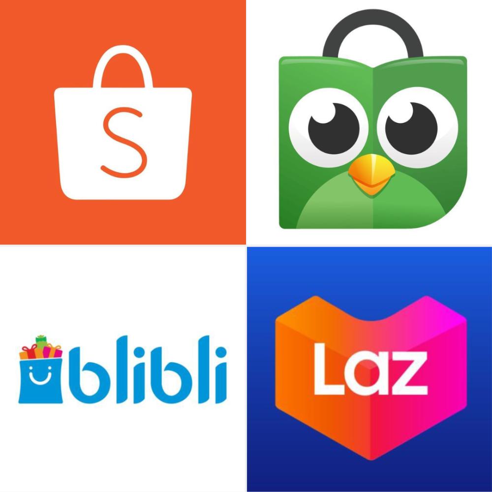 Platform e-commerce (sumber gambar dari pinterest kemudian saya satukan)
