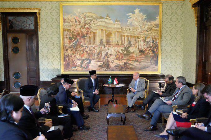 Menlu Brasil Apresiasi Kontribusi Indonesia di BRICS