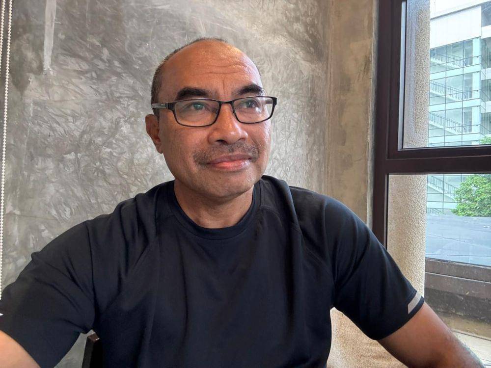 Eksponen Gerakan Mahasiswa 1998, Haris Rusly Moti menilai Presiden Prabowo Subianto berhasil membuktikan komitmennya dalam membangun kemandirian pangan di Indonesia. (Dok. Bulog)