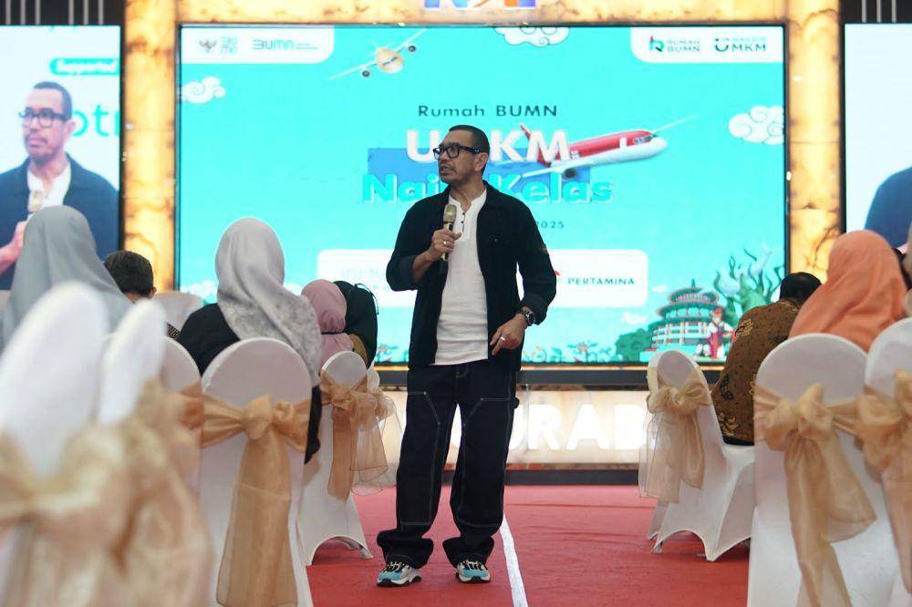 Kementerian Badan Usaha Milik Negara (BUMN) dibawah kepemimpinan Erick Thohir terus menggelar Workshop “UMKM Naik Kelas” di berbagai kota di Indonesia. (Dok. Pertamina)