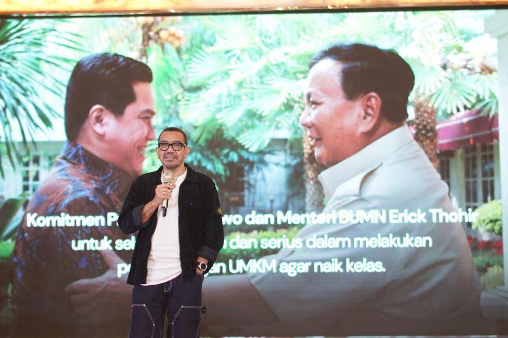 Kementerian Badan Usaha Milik Negara (BUMN) dibawah kepemimpinan Erick Thohir terus menggelar Workshop “UMKM Naik Kelas” di berbagai kota di Indonesia. (Dok. Pertamina)